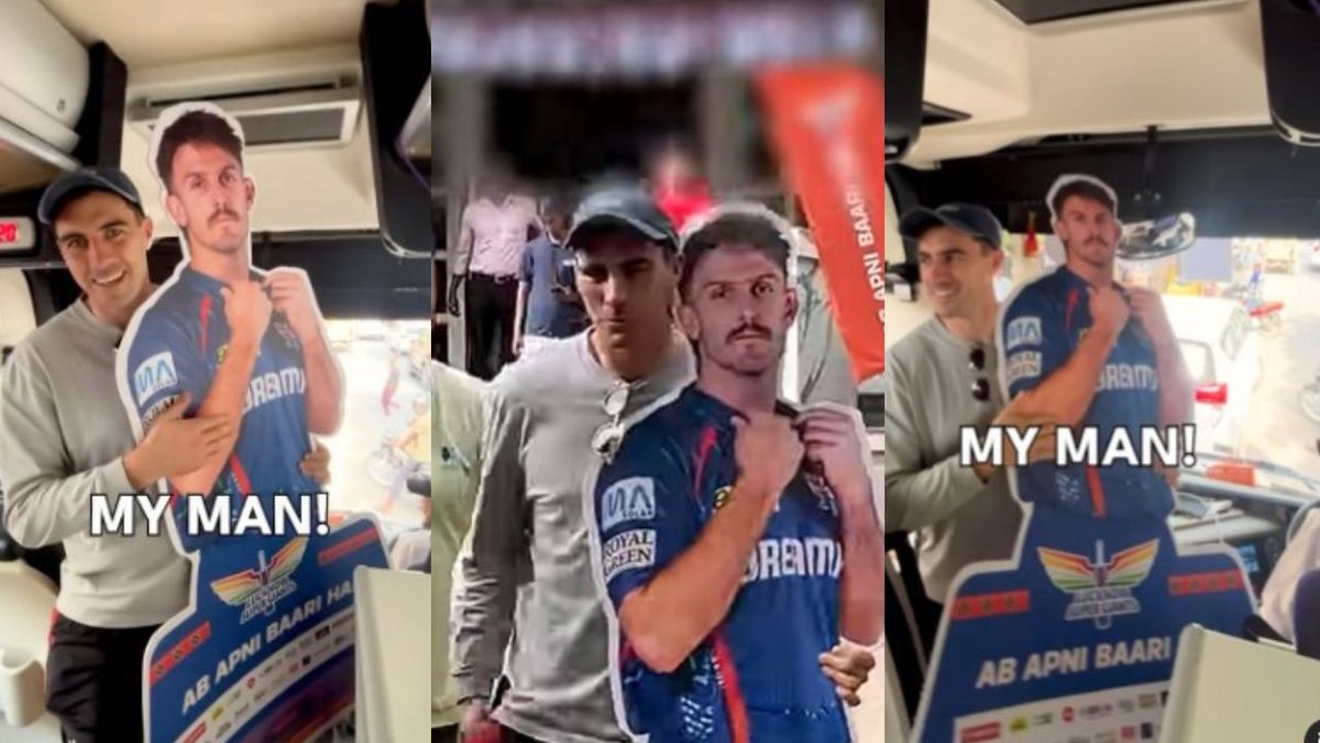 Sport : IPL 2025: 'मेरा आदमी', लखनऊ से मिचेल मार्श का कटआउट उठा ले गए SRH के कप्तान पैट कमिंस, . हुआ वायरल #INA Sport : IPL 2025: 'मेरा आदमी', लखनऊ से मिचेल मार्श का कटआउट उठा ले गए SRH के कप्तान पैट कमिंस, . हुआ वायरल #INA