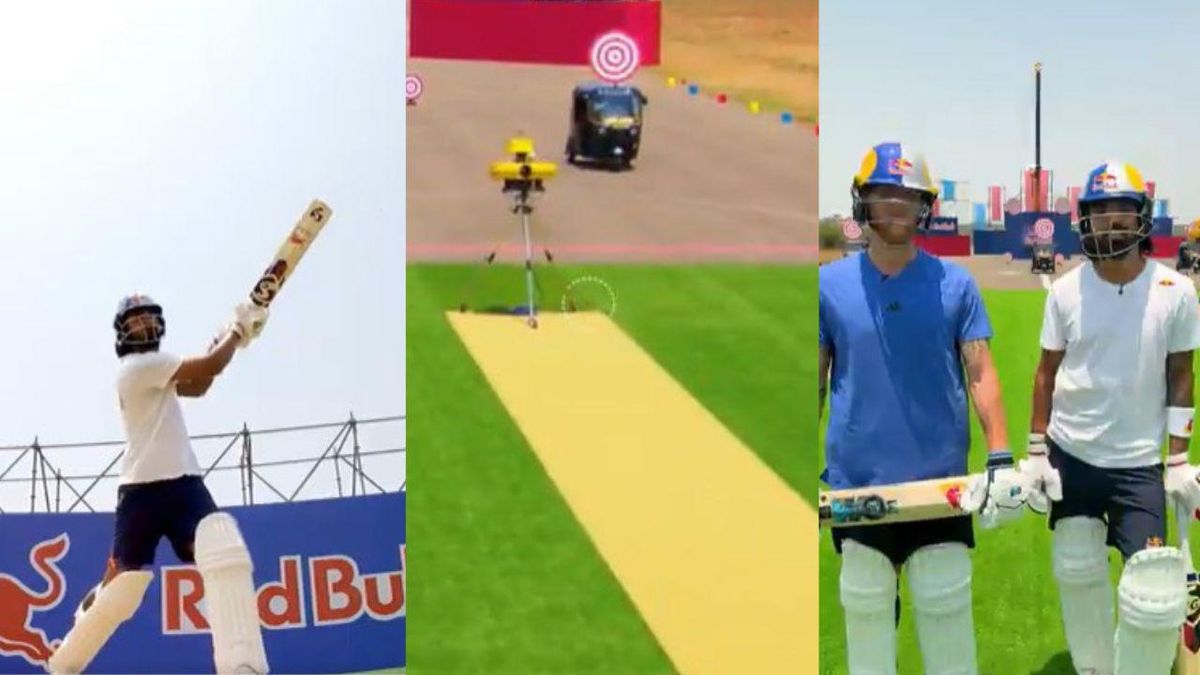 Sport : केएल राहुल ने चलते ऑटोरिक्शा और ट्रक पर साधा निशाना, इंग्लैंड के कप्तान बेन स्टोक्स हुए चारों खाने चित्त, . वायरल #INA Sport : केएल राहुल ने चलते ऑटोरिक्शा और ट्रक पर साधा निशाना, इंग्लैंड के कप्तान बेन स्टोक्स हुए चारों खाने चित्त, . वायरल #INA