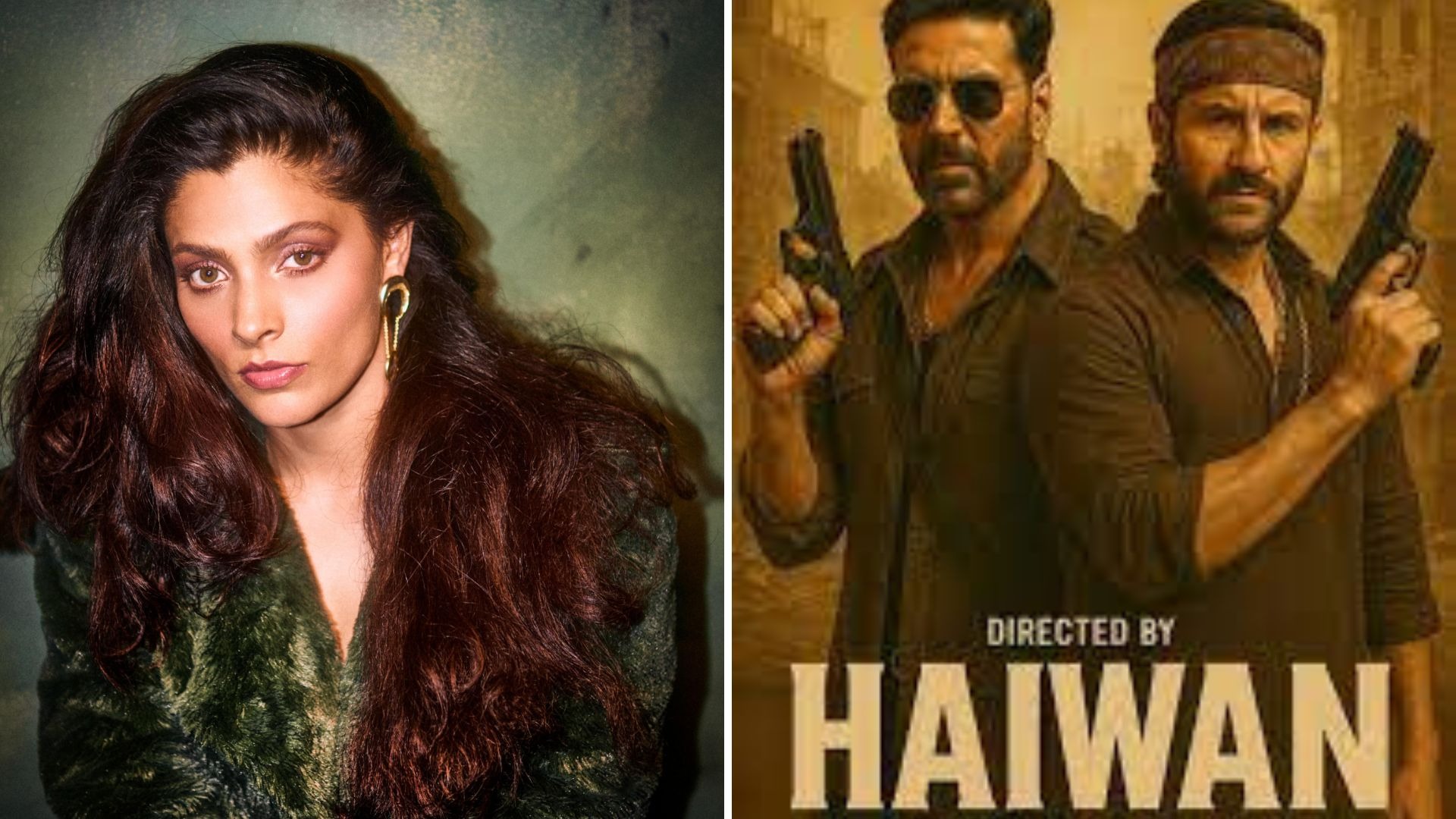 Saiyami kher said, "As a kid I would be amazed watching Akshay Sir in  action or burst out laughing at Saif Sir's comedy.