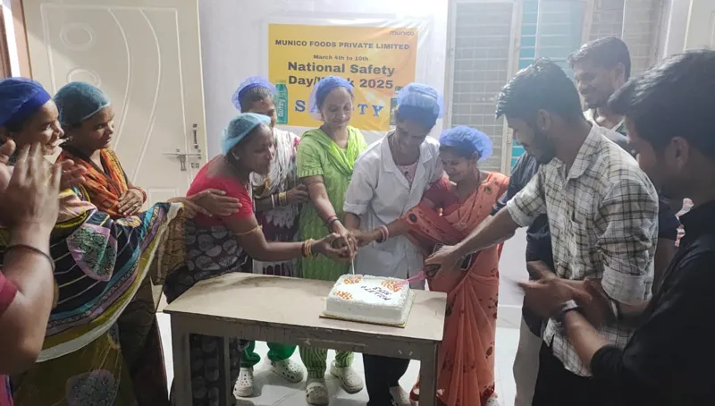 workers at unit