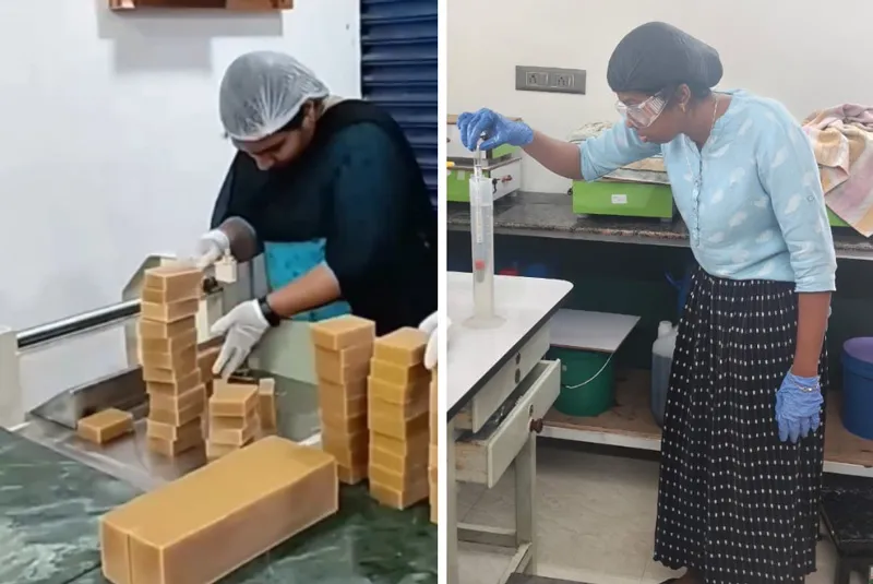 cutting soap
