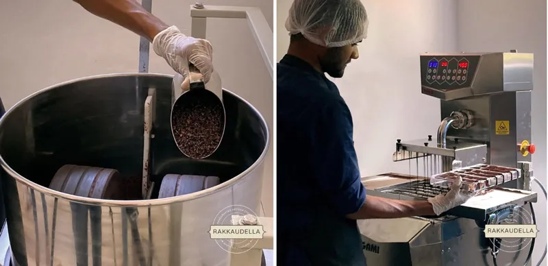processing of chocolates