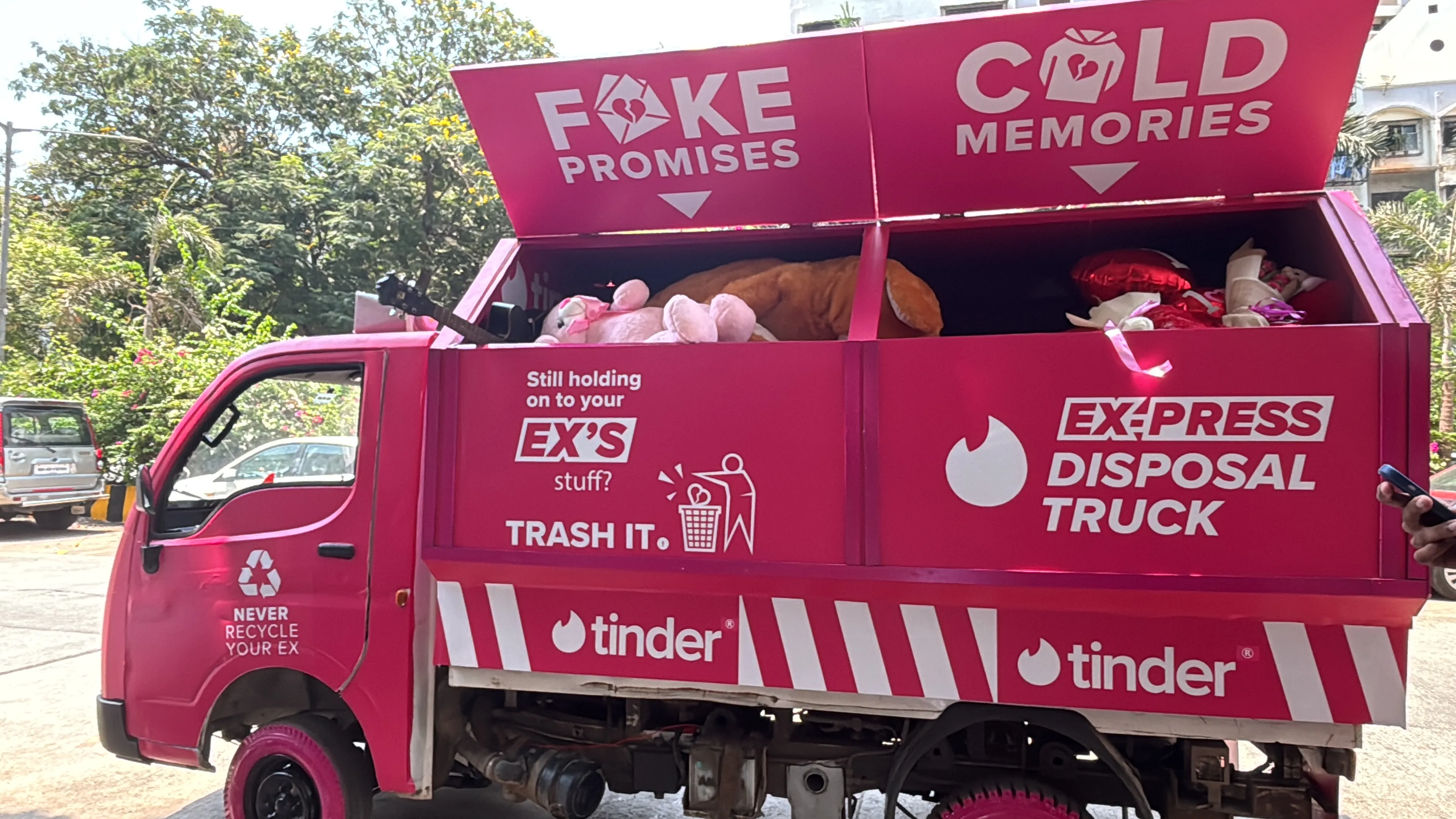 Tinder wants you to trash your ex, literally