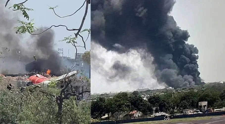 air india flight clash