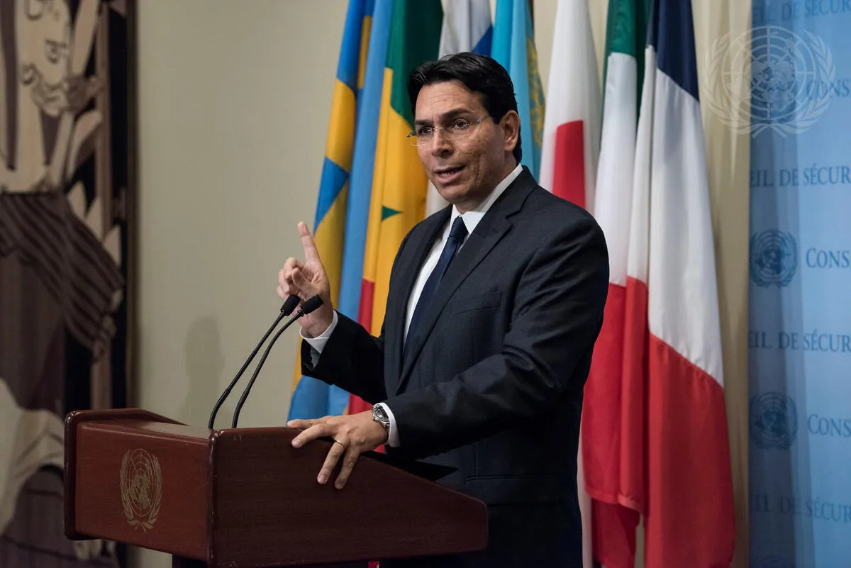 United Nations Photo - Ambassador Danny Danon, Permanent Representative of  Israel to the United Nations