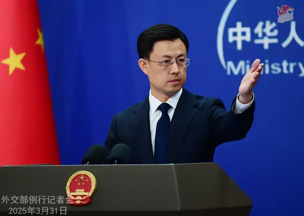 Foreign Ministry Spokesperson Guo Jiakun's Regular Press Conference on  March 31, 2025_Ministry of Foreign Affairs of the People's Republic of China