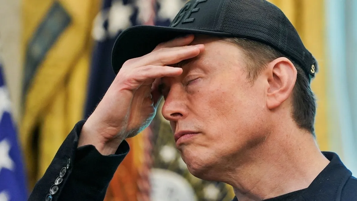 Elon Musk Donald Trump feud