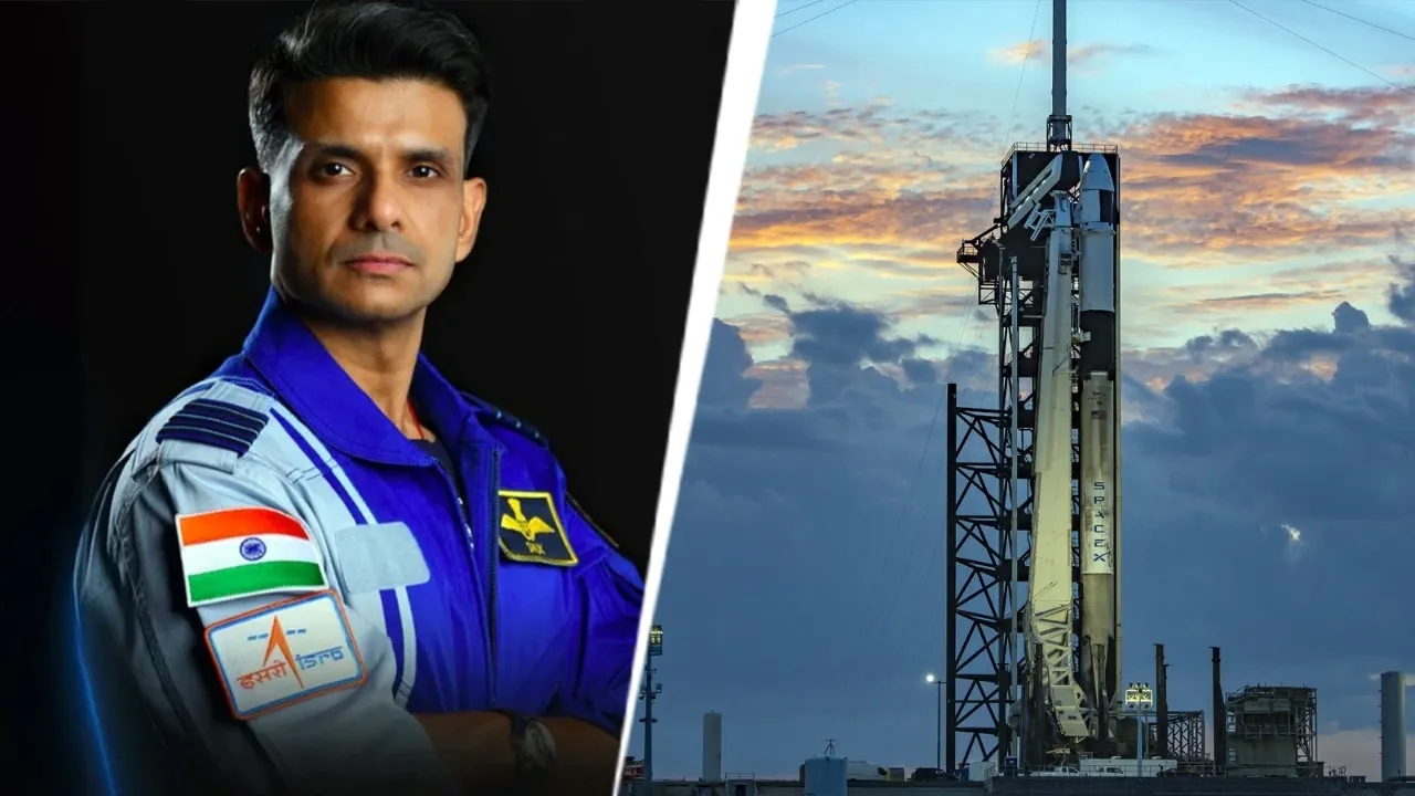 Shubhanshu Shukla’s ride to space ready on the launch pad
