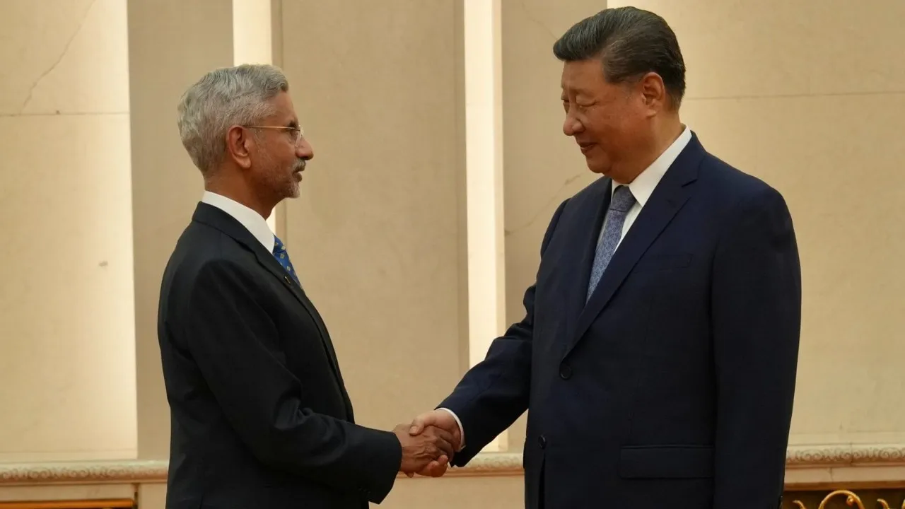 S Jaishankar and China's Xi Jinping
