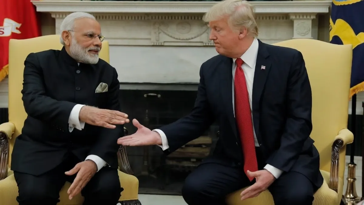 PM Modi and President Donald Trump