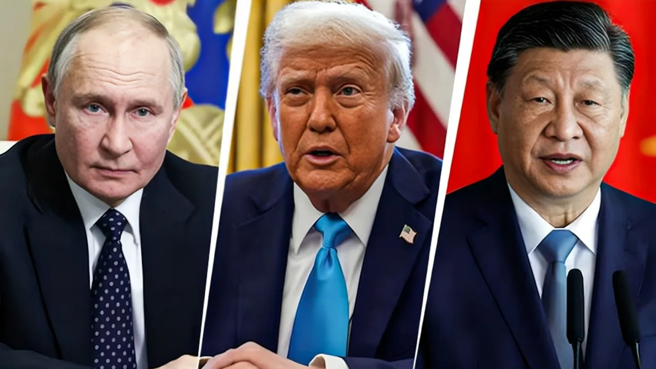 Trump, Putin, Xi