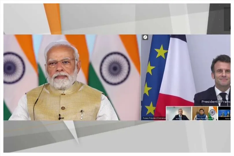 আকাশপথে মজবুত হল ভারত-ফ্রান্স সম্পর্ক