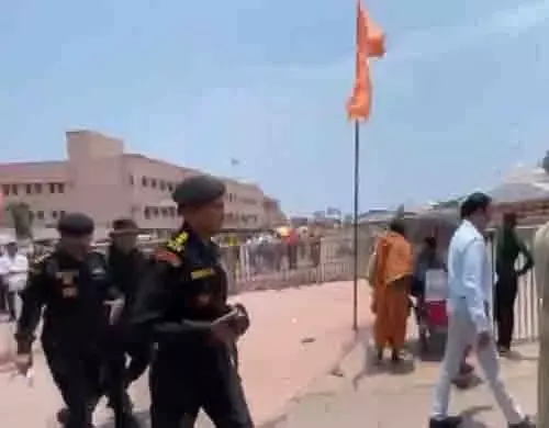 NSG कमांडो ने की पुरी के जगन्नाथ मंदिर में नियमित सुरक्षा समीक्षा | NSG  commandos conduct routine security review at Puri's Jagannath temple