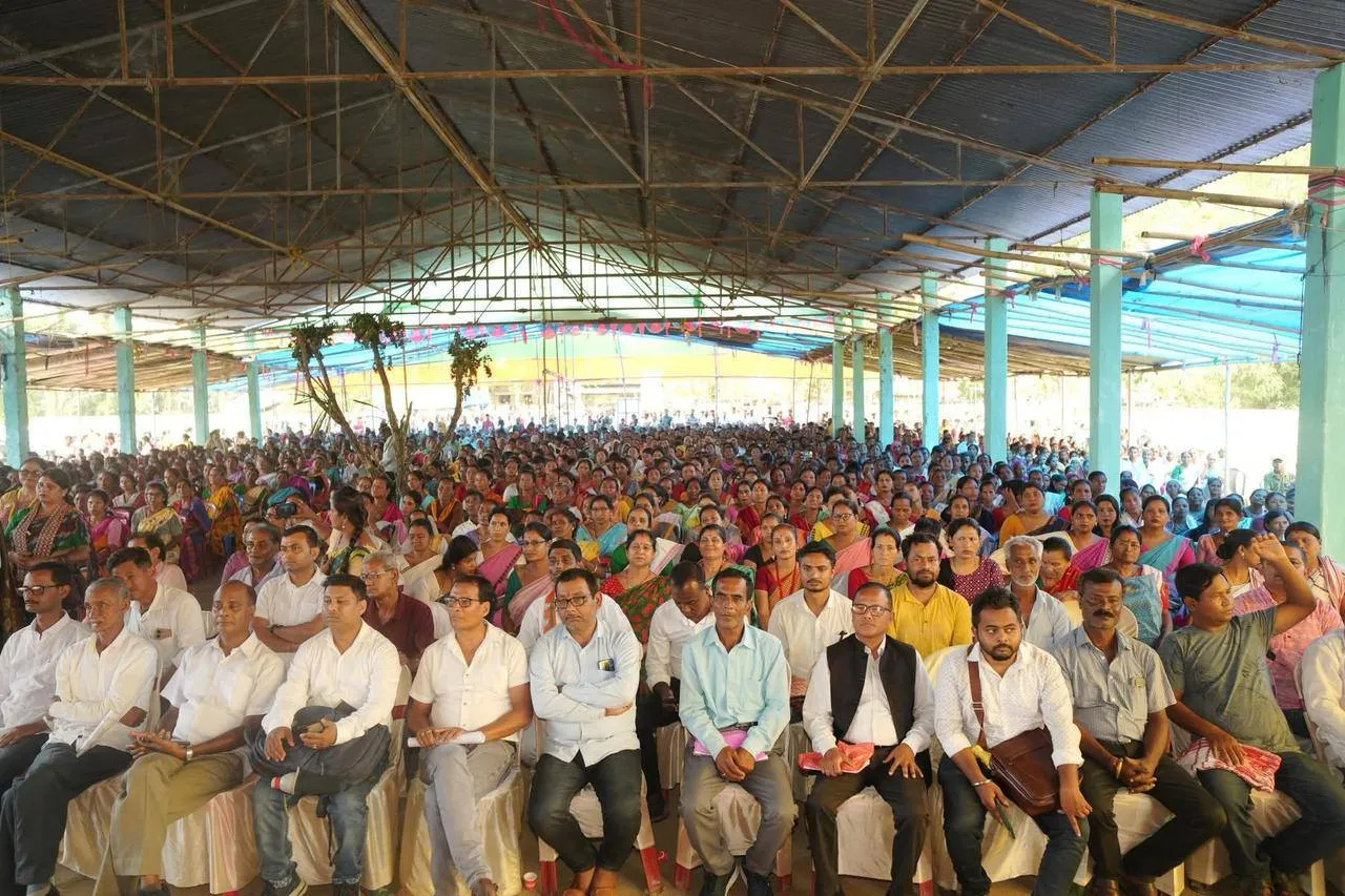 ৰঙাপৰাৰ ঘোঁৰামাৰীত বিজেপিৰ বিজয় সংকল্প সমাৱেশ