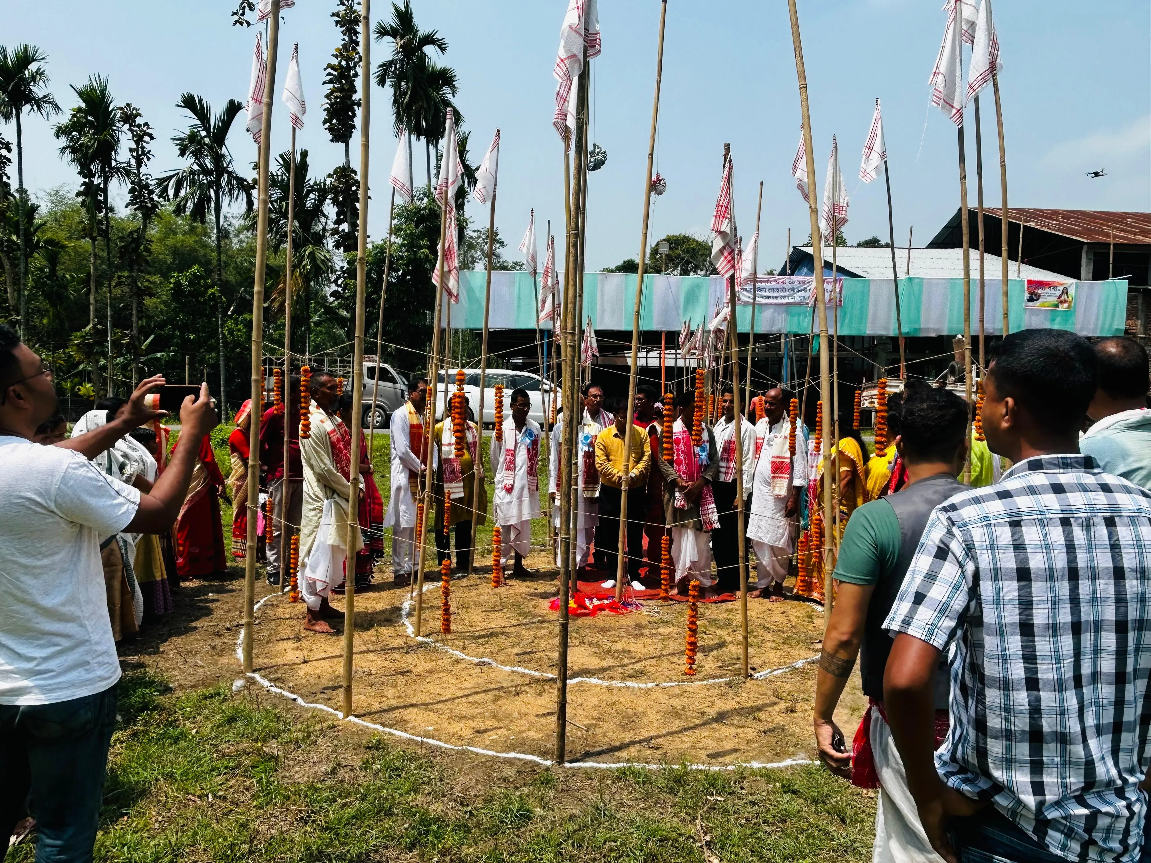 ৰঙালী বিহু উৎসৱ উদযাপন