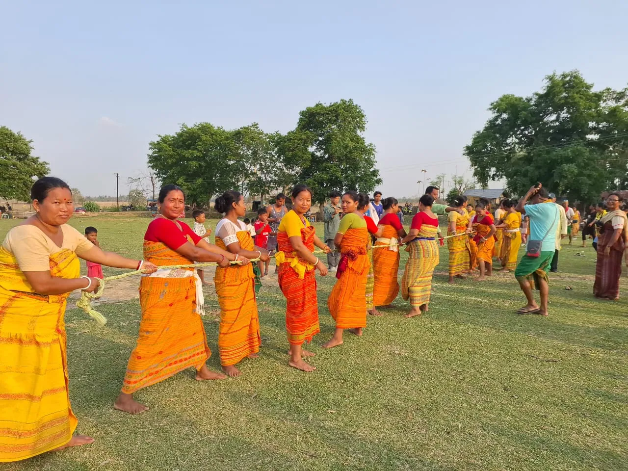 হাওৰাঘাট তিনিআলিত ৰংজালী বৈশাগু উৎসৱৰ শুভাৰম্ভ