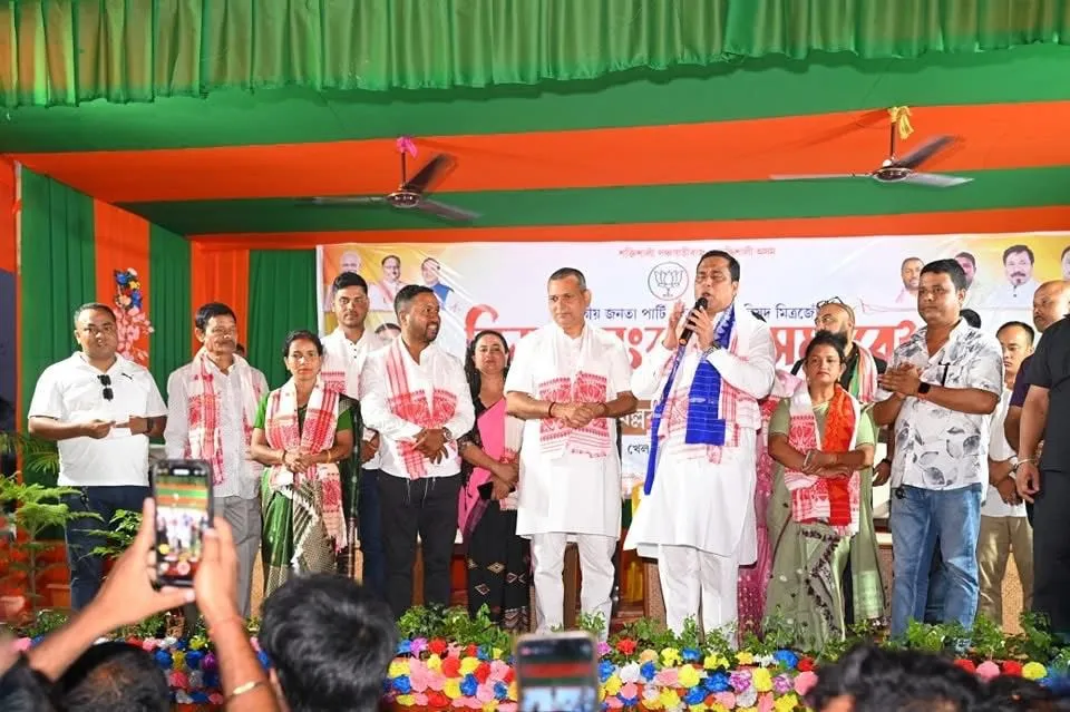 বিজেপি চৰকাৰৰ মূল লক্ষ্য হ'ল সম বিকাশ, সৰ্বাংগীণ উন্নয়ন : জয়ন্ত মল্লবৰুৱা