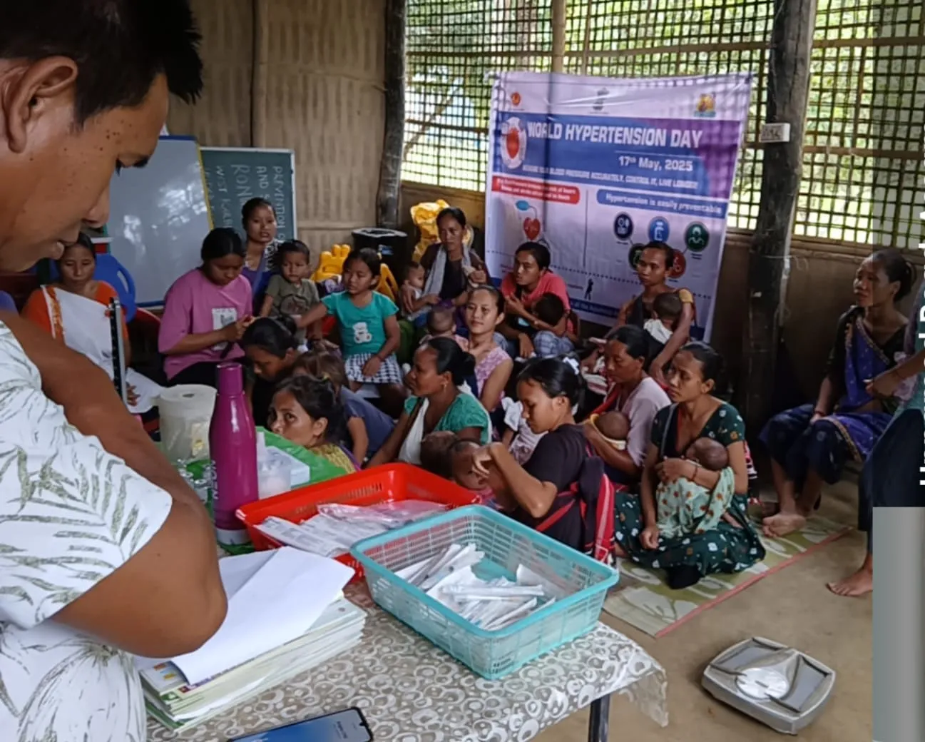 পশ্চিম কাৰ্বি আংলঙত ৰাষ্ট্ৰীয় উচ্চ ৰক্তচাপ দিৱস পালন