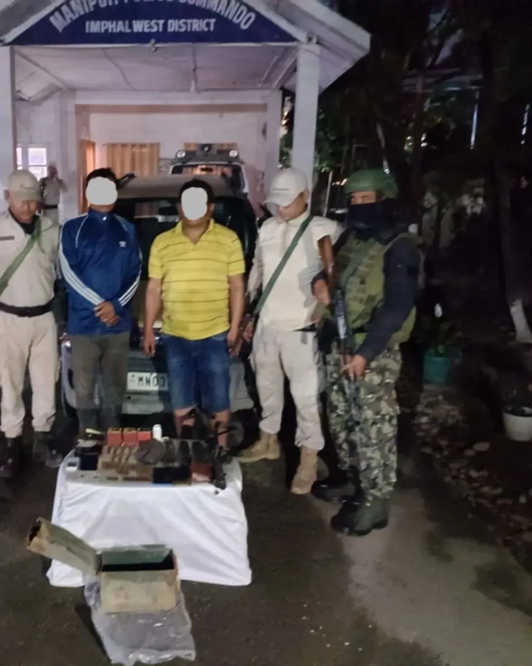 পৃথক অভিযানত অত্যাধুনিক মাৰণাস্ত্ৰসহ ৬ উগ্ৰপন্থীক আটক...