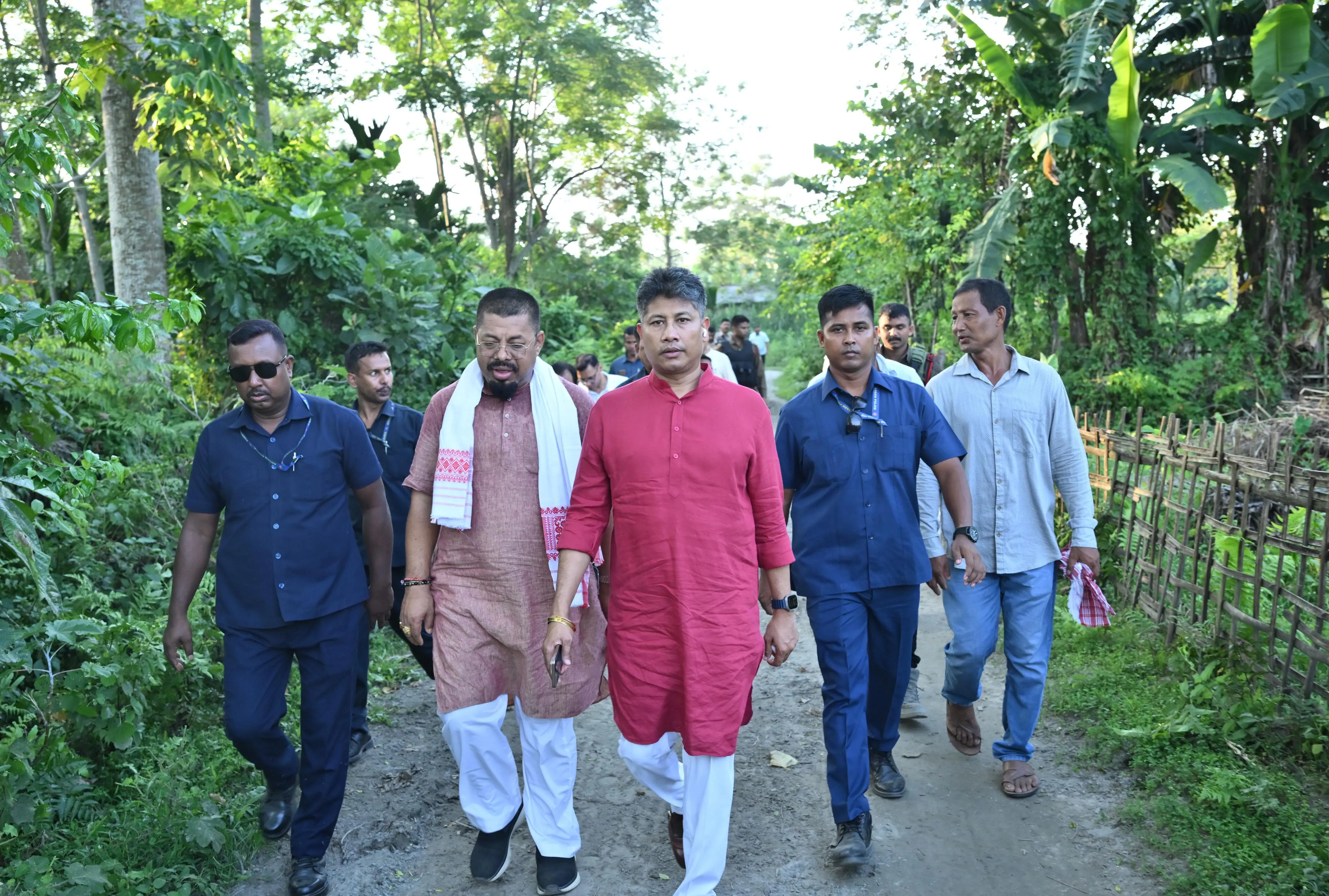  শদিয়া বিধানসভা সমষ্টিৰ অধীনৰ কেইবাটাও অঞ্চল পৰিভ্ৰমণ 