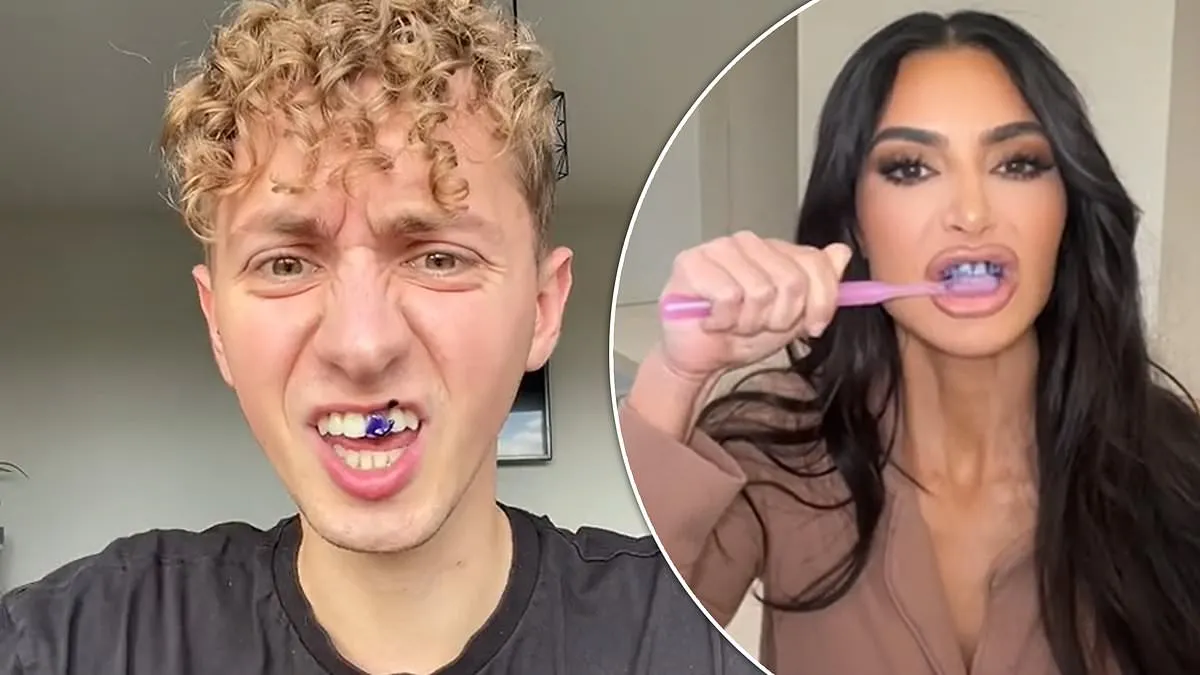 किम कार्दशियन द्वारा दांतों को सफ़ेद करने वाले ब्रांड HiSmile का विज्ञापन,  जो टिक टॉक पर वायरल हो गया, खरीदारों की नकारात्मक समीक्षाओं का विषय ...