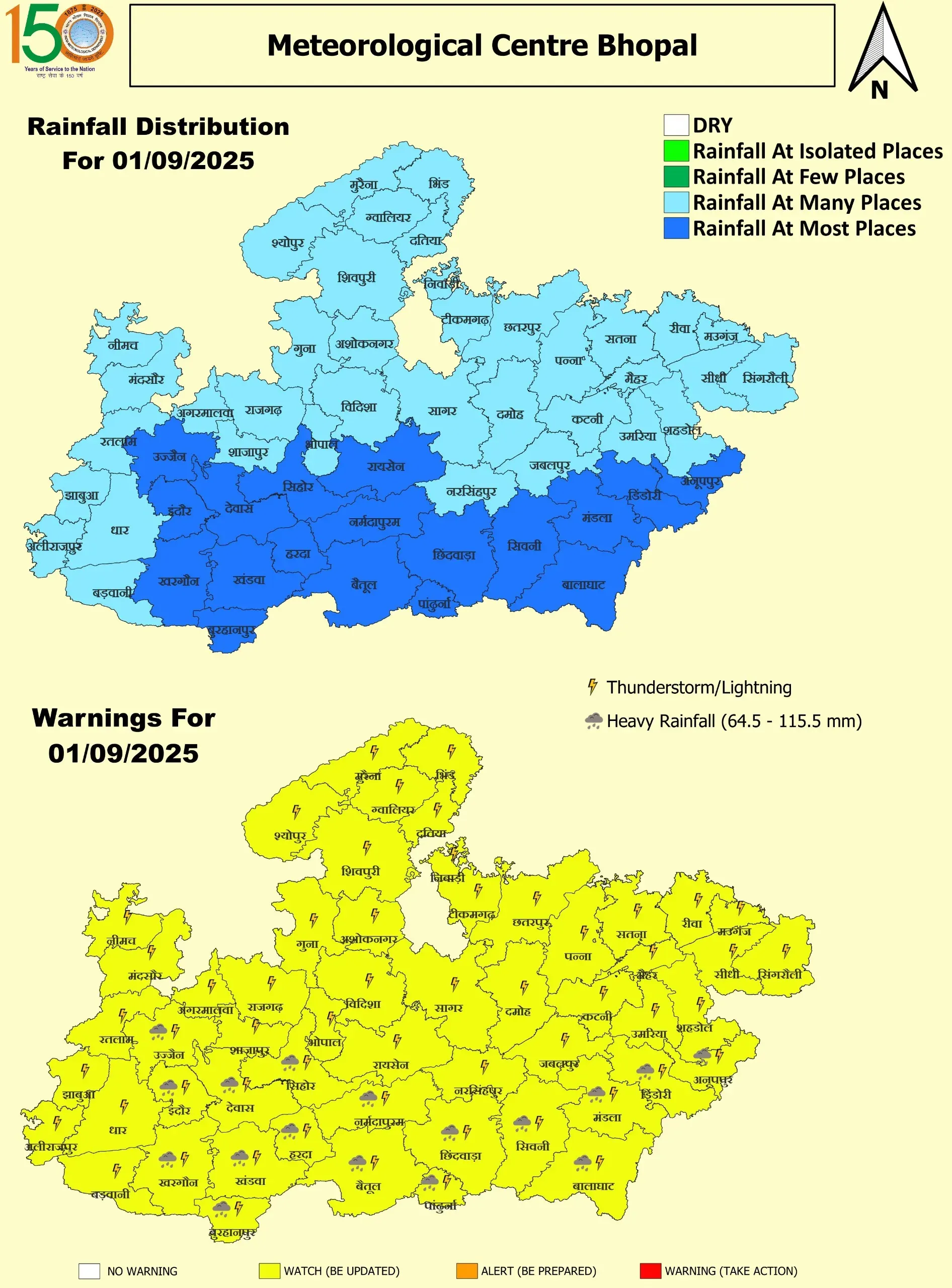 1 september 2025 MP Map