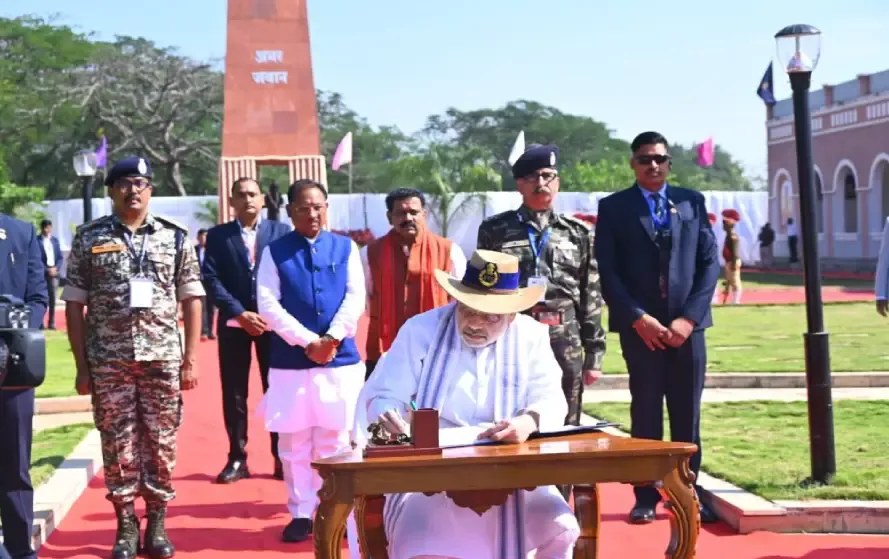 Amit Shah Jagdalpur Visit