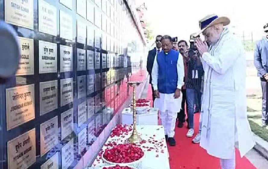 Amit Shah in AmarVatika