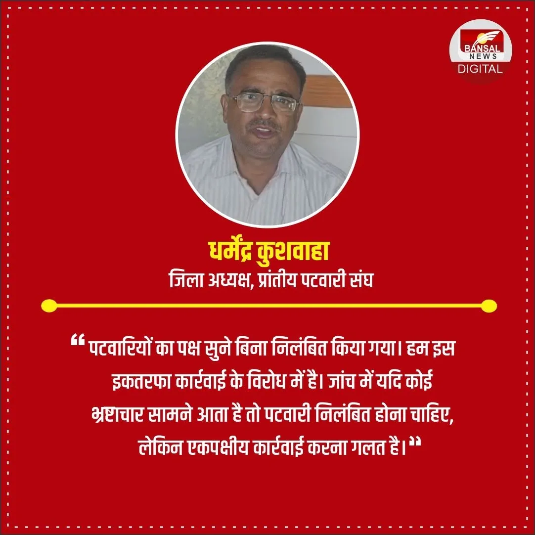 Bhopal-Patwari-Strike-Jila-Adhyaksh-Dharmendra-Kushwaha