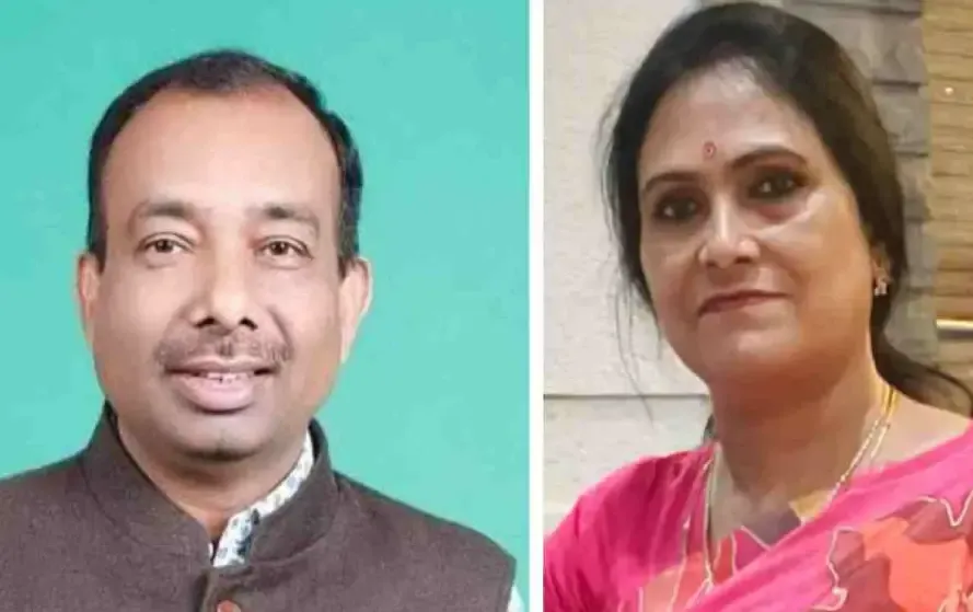 Bilaspur Pramod Nayak from Congress, Pooja Vidhani from BJP