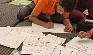 CG B.Ed Teachers Protest (1)