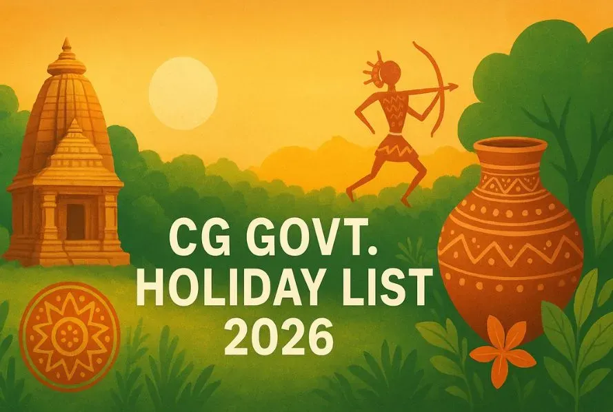 CG Govt. Holiday List 2026