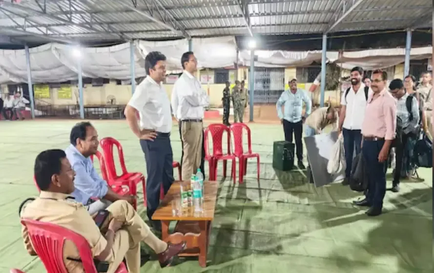 CG Sarangarh Voting Kauntibg