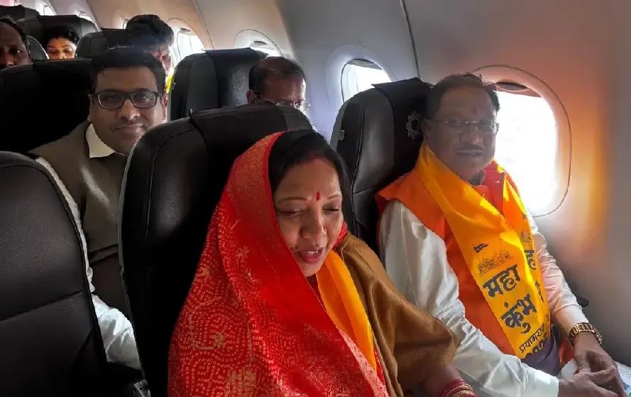 Chhattisgarh Cabinet Minister Visit Maha Kumbh