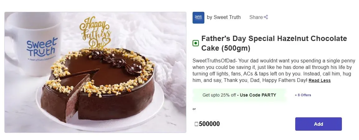 Fathers Day Cake 5 lack