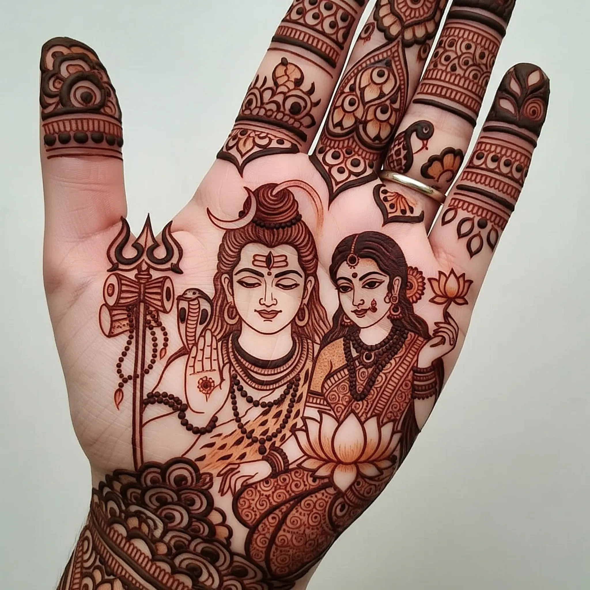 Haritalika Teej Mehdi Design