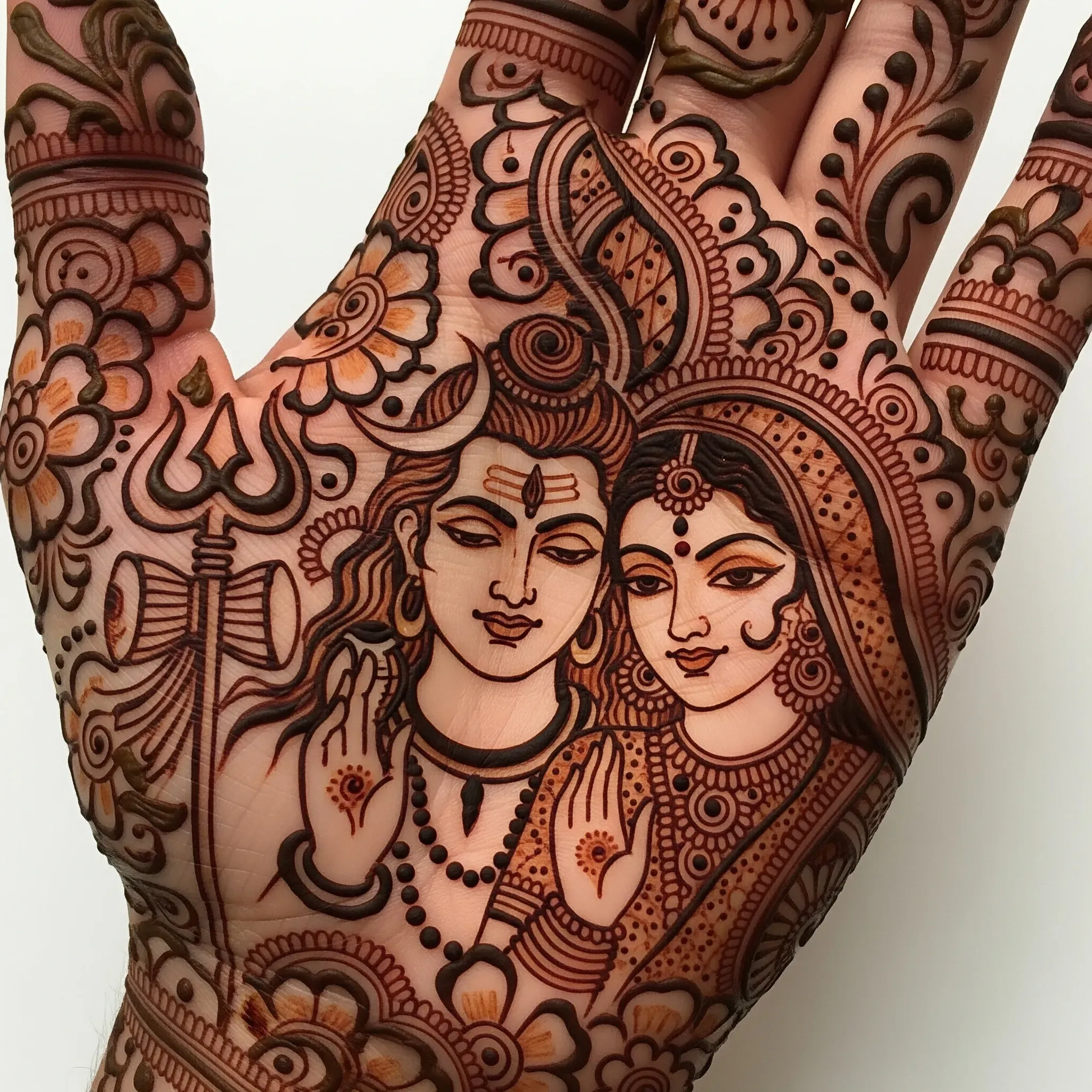 haritalika teej mehndi design 2025