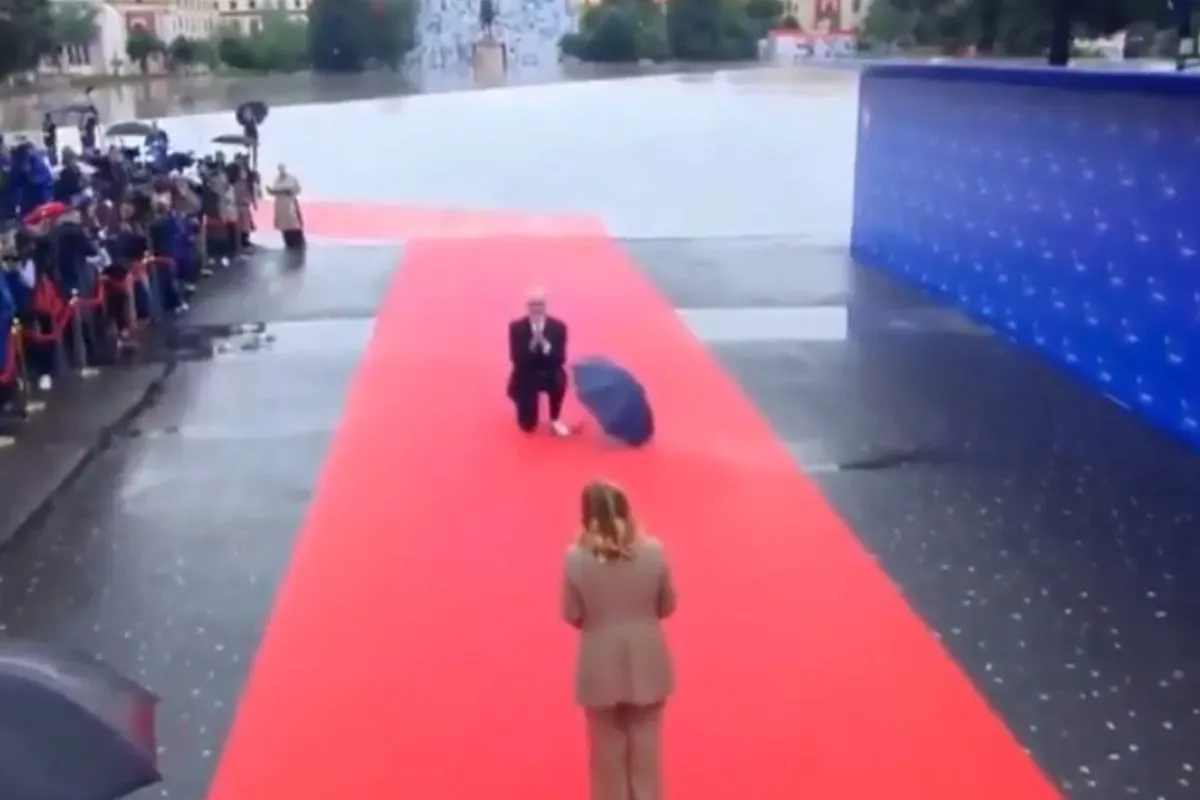 Giorgia Meloni girlfriend like Welcome video