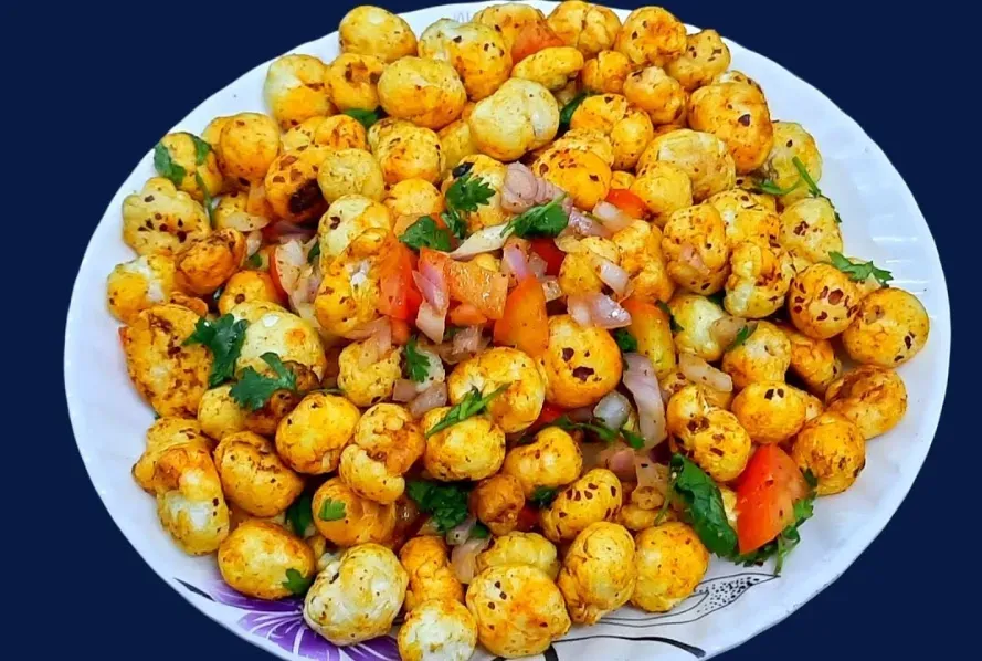 Roasted Makhana Chaat