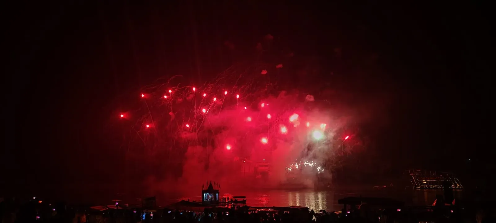 Jabalpur Gaurighat Fire Laser Show 2