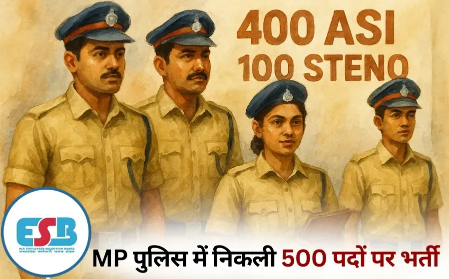 MP Police ASI Steno Bharti