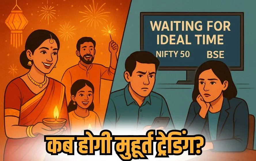 Muhurat Trading Timing 2025 -diwali-shubh-session-21-october hindi news zxc