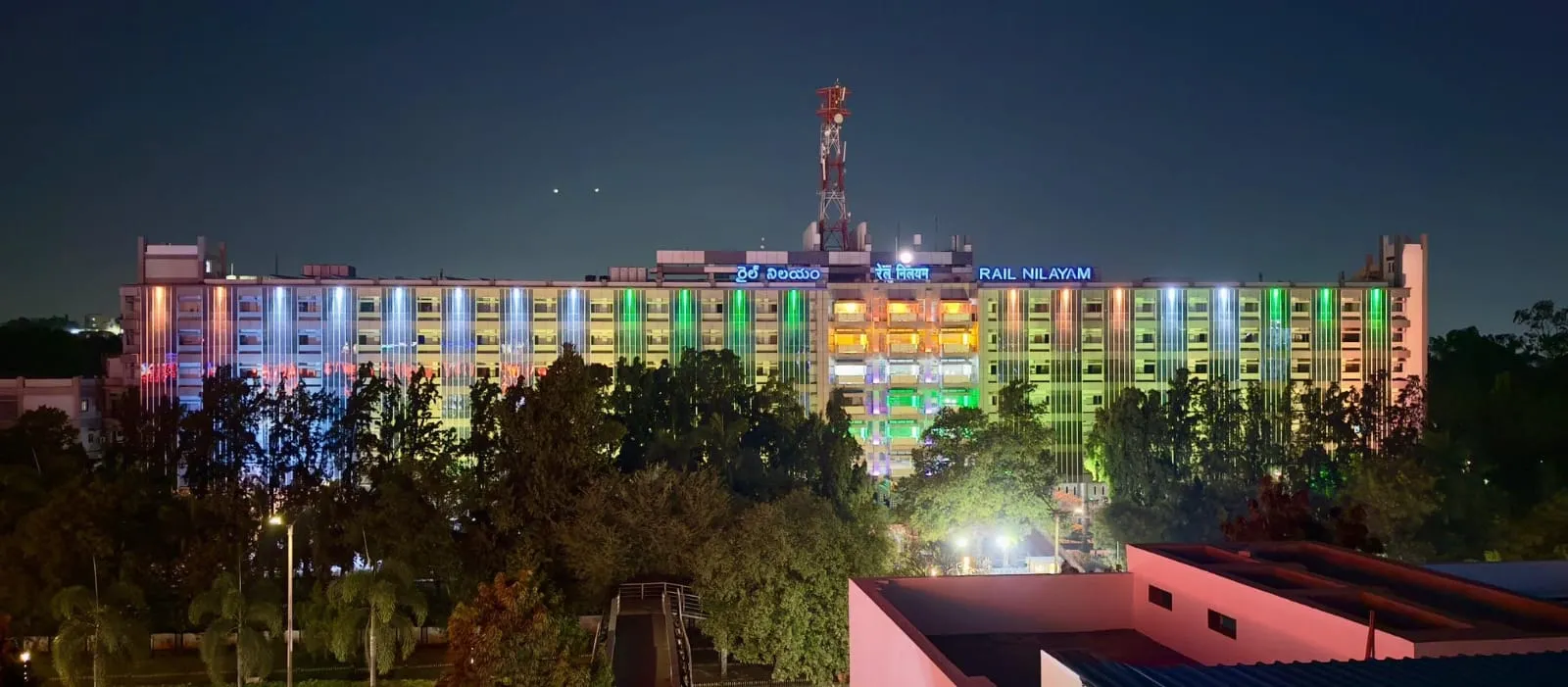 Rail Nilayam the South Central Railway Headquartes in Telangana