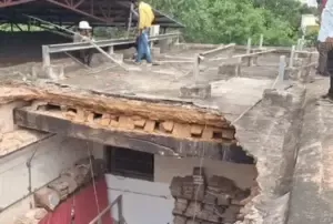 Raipur Collectorate Roof Collapse
