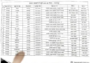 Teachers Appointment Cancelled