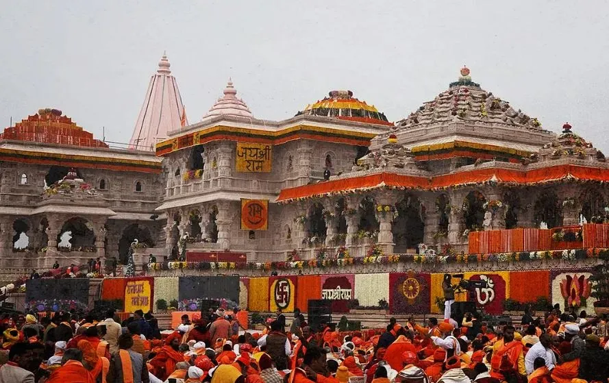 UP Ayodhya Ram Mandir 6 temple kalash gold embellishment begin