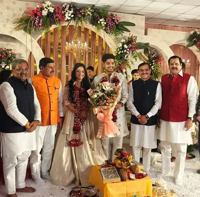 CM Mohan Yadav Son Engagement