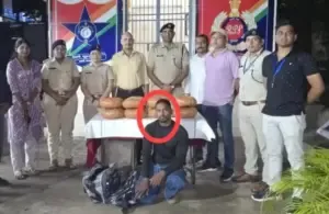 Raipur Ganja Smuggler Arrested