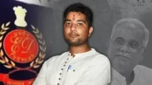 chaitanya baghel son of bhupesh baghel ed