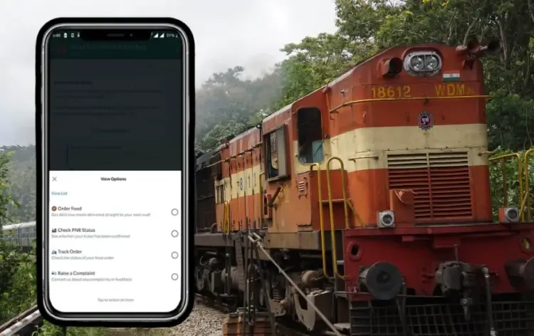 WhatsApp Railway Number